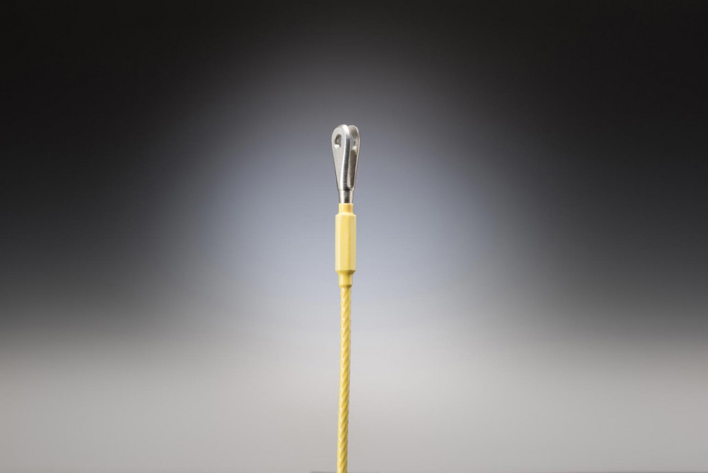 Forked fitting cable assembly