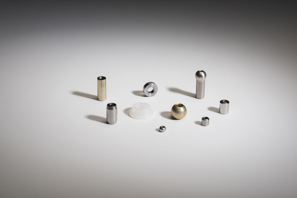 Assortment of small precision machined parts