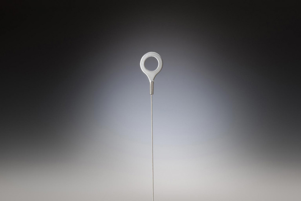 Lanyard with eye fitting